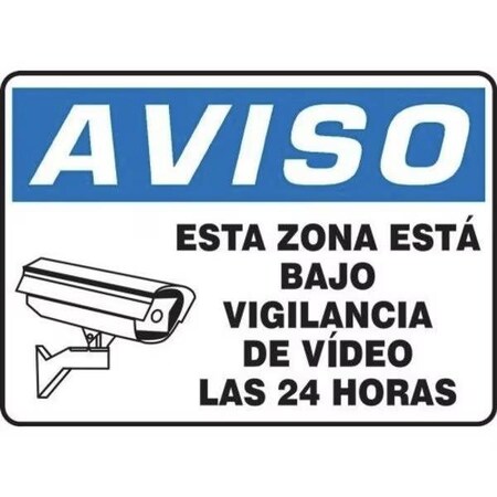 Accuform BILINGUAL Safety Sign  SPANISH SBMVHR847XT SBMVHR847XT